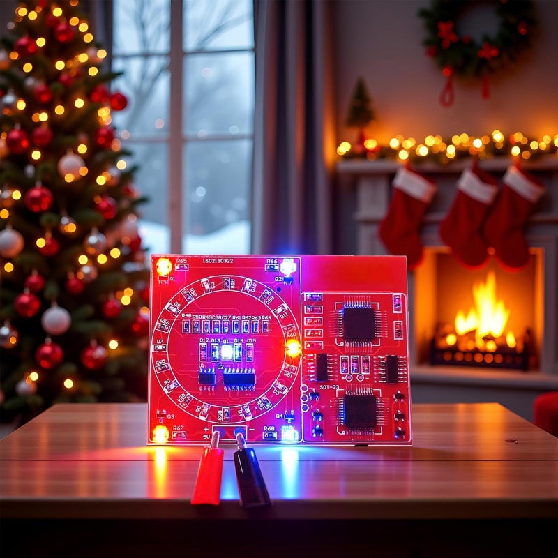 Gikfun DIY SMD SMT Welding Practice Soldering Skill Training Board NE555 CD4017 Water Flowing Led DIY Kit EK1885 - Image 3